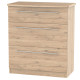 Harlech 3 Drawer Deep Chest